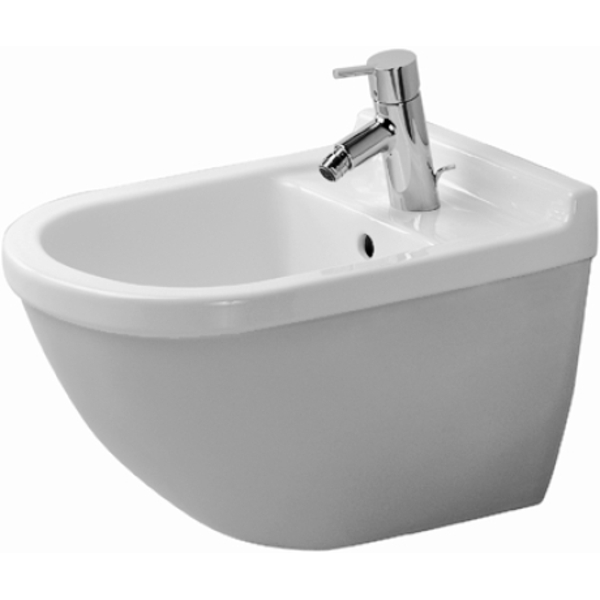Starck 3 bidet f veggmont hvit