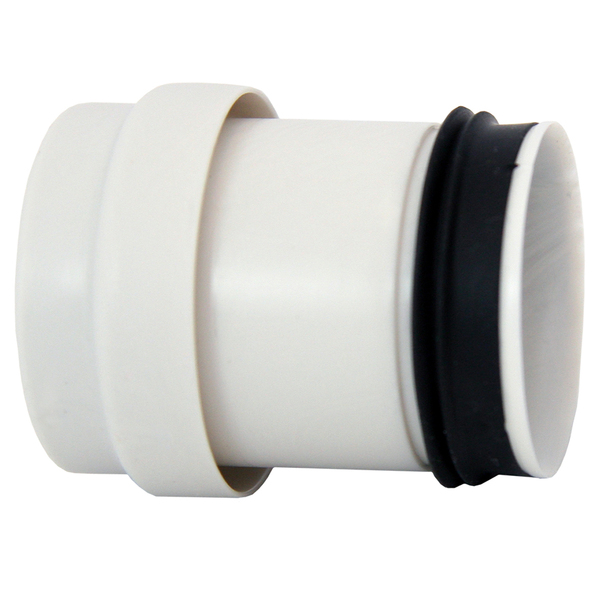 40 mm x 32 mm Smartline muffeovergang PP, hvit