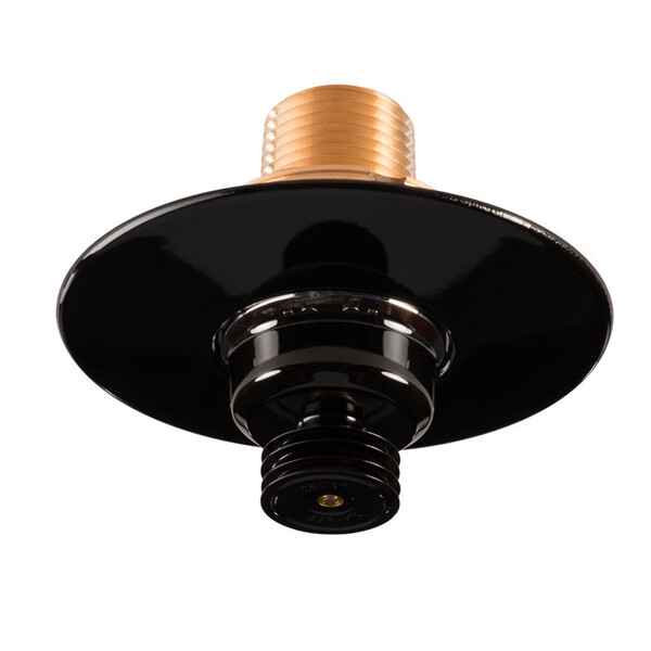 1/2 Sprinklerholde pendent flush 72C, RD201 K60 sort RAL 9005, SSP