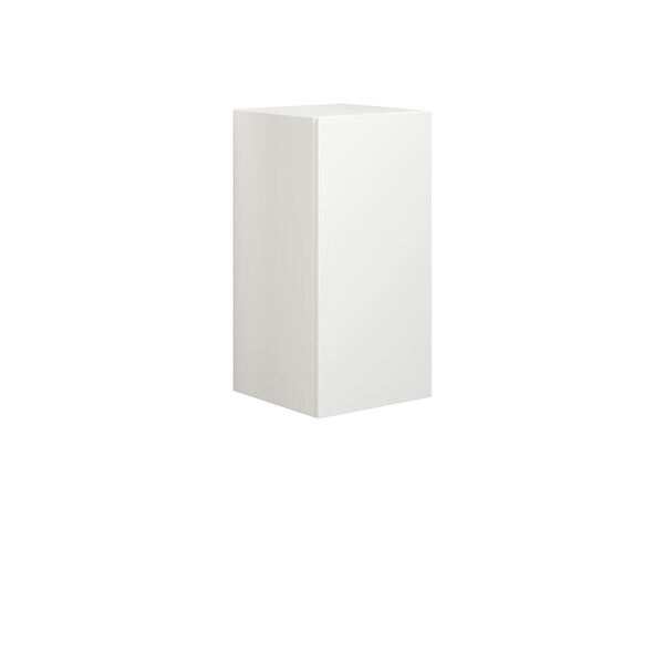 Skap m/1 dør venstre 80x40x40, hvit matt