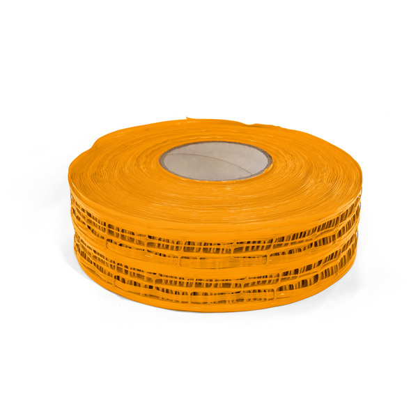 10 varselnett u/tråd orange, 500 meter pr rull. merket OBS fiber