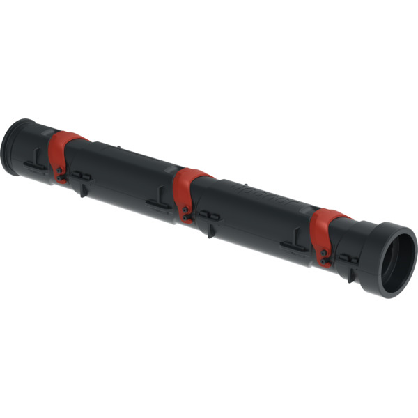 110x1000 PP Delbar kabelrør GL SN8 lås rød, Fastguard