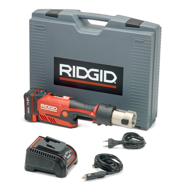 Ridgid pressmaskin RP-351-B, m/batteri + koffert