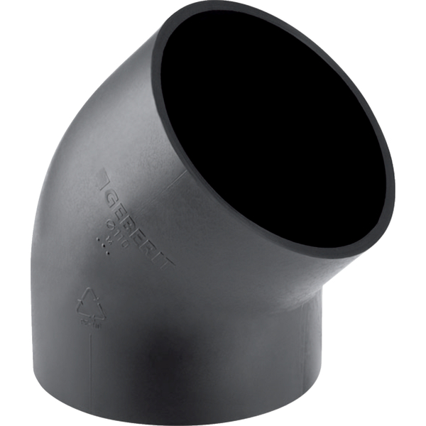 40 mm Geberit PEH bend 45