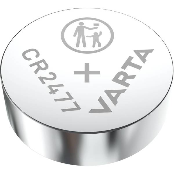 Knappcellebatteri lithium CR2477