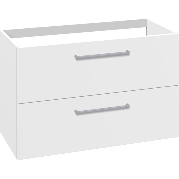 1904 Voss servantskap m/2 skuffer, 100x44x64 cm, hvit