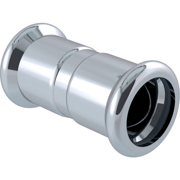 12 mm Mapress forkrommet muffe