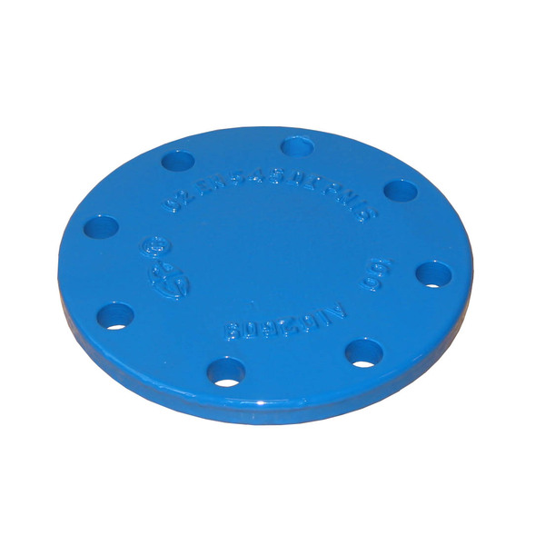 DN150 Blindflens duktil uten gjenger, S-9660