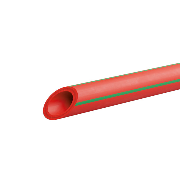 110x15,1 mm Red pipe rør, lengde a 5,8 meter