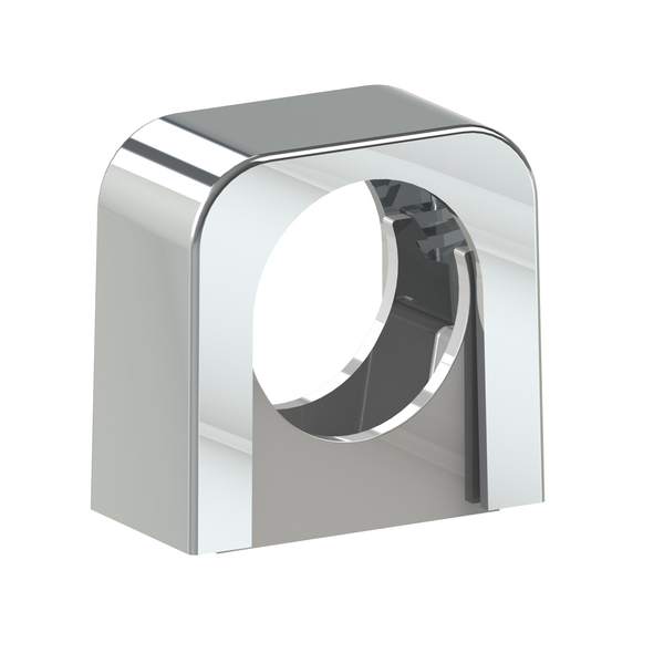 Falu rørklammer m/snaplock, 40 mm E-krom