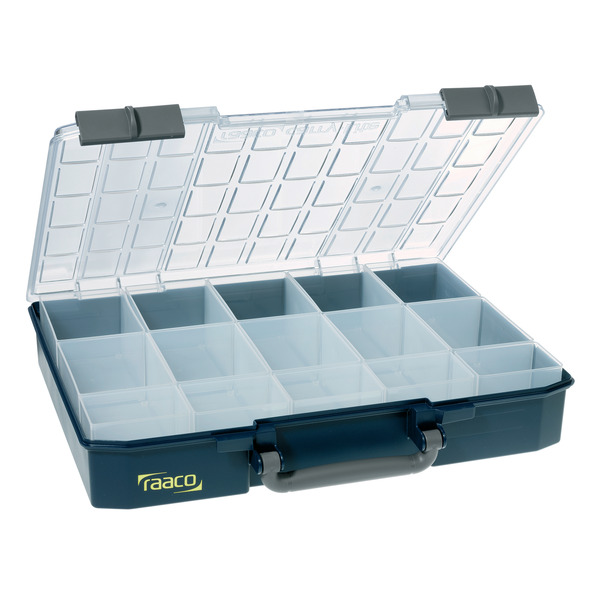 Raaco Carry Lite 80 sortimentskrin, m/15 innsatser