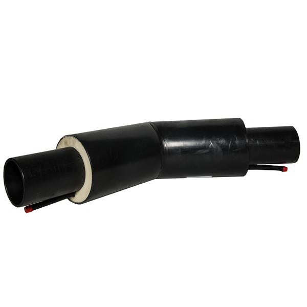 160/250 Isovarm bend 30° PE100, SDR11 PN16