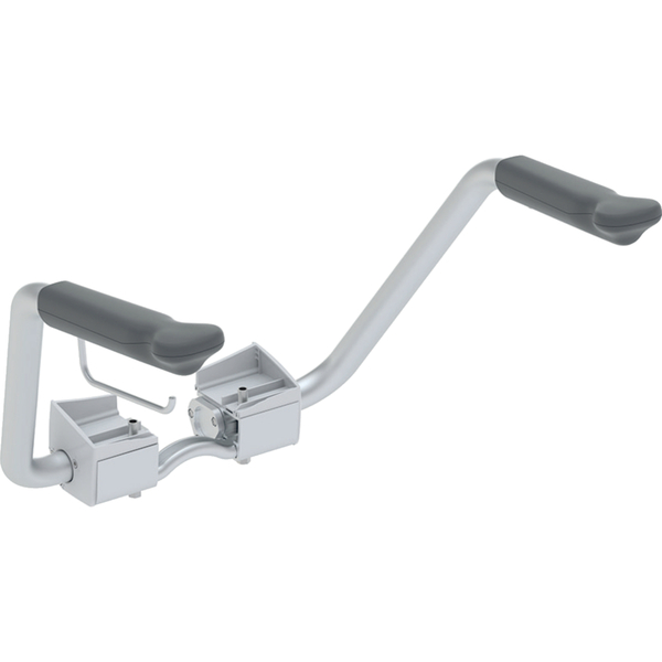 PB Glow armlener m/toalettpapirholder, vippbar