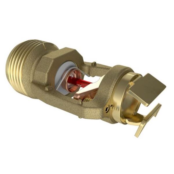 3/4 sprinklerhode K115 EC HSW 68C, messing VK630