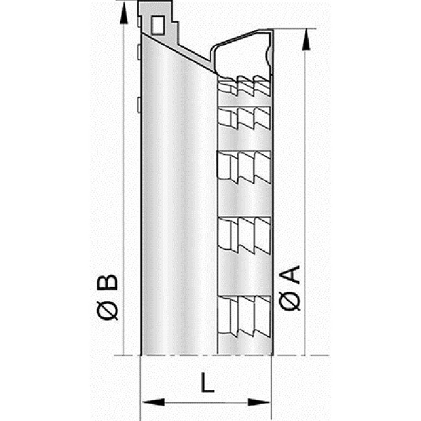 DN500 låsering universal Vi