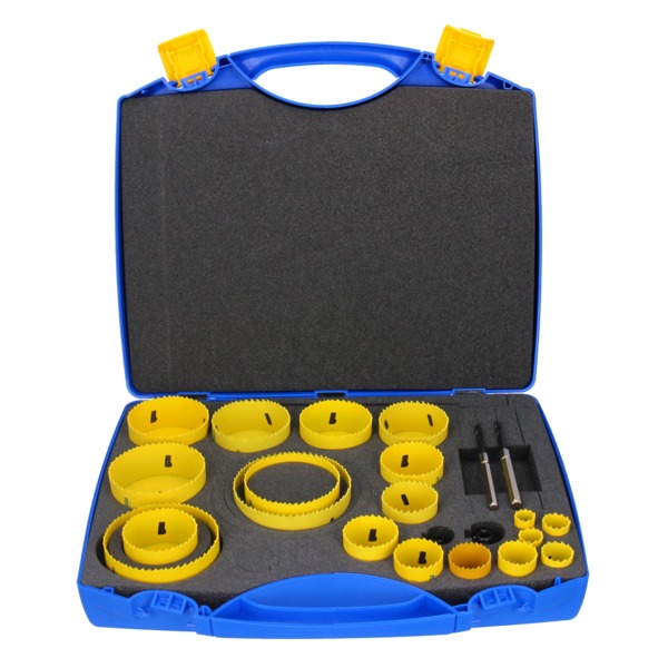 Pro-Fit hullsagsett Bimetall, 19 deler