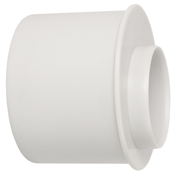 75 mm x 50 mm Smartline kortovergang PP, hvit