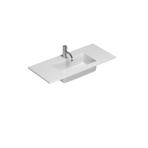Inzo Mini Minore servant 80,2 x 35,5 cm, hvit matt
