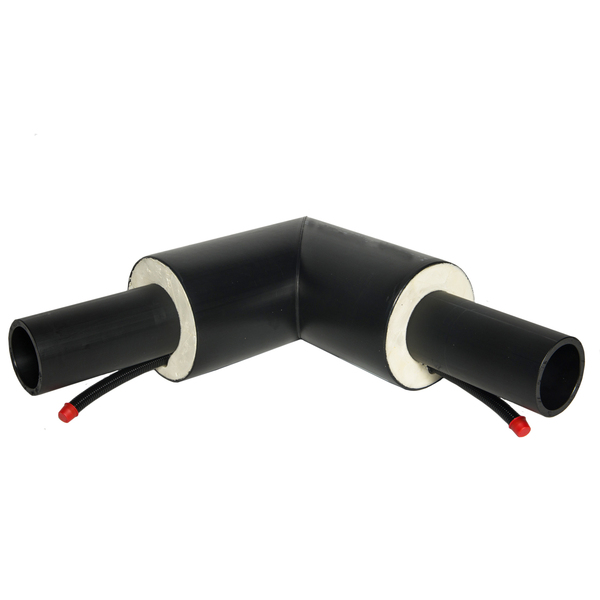 160/250 Isovarm bend 90° PE100, SDR11 PN16