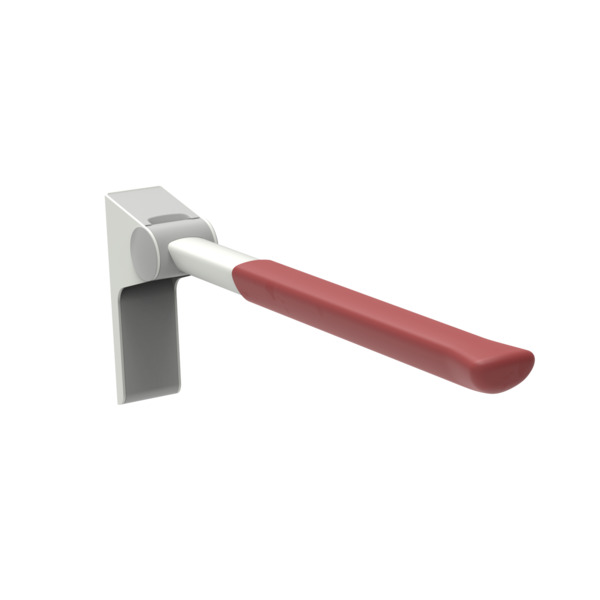 Addlife toalettstøtte Straight, rød 660 mm