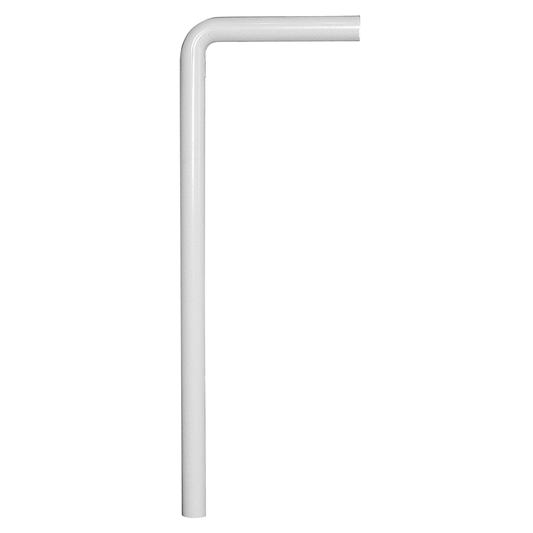 Falu avløpsrør vinkel 32 mm, 200 x 600 mm hvit