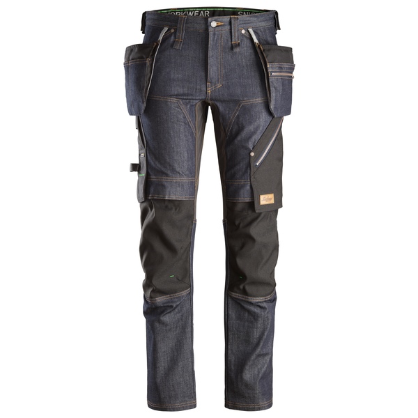 Snickers bukse 6955 denim str 46