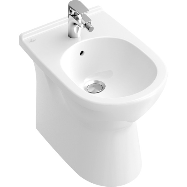 O.novo bidet gulvmontert hvit
