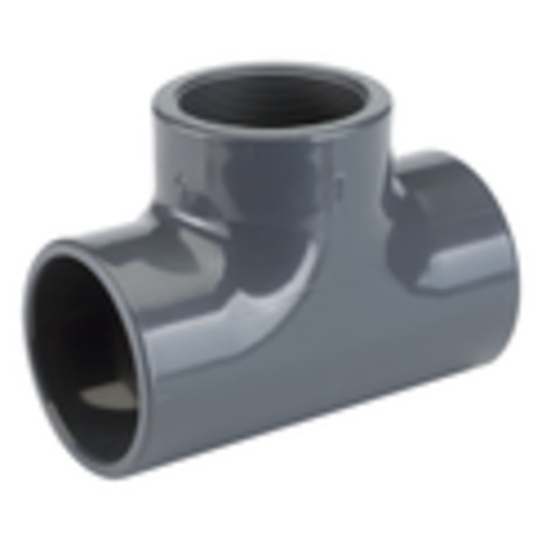32x1x32 mm PVC-U T-rør 90 gj.avstikk TP
