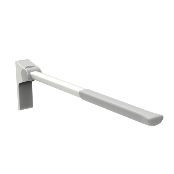 Addlife toalettstøtte Straight, grå 900 mm