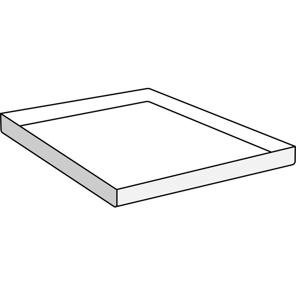 550x550x60 cm SP spillbakke for bereder
