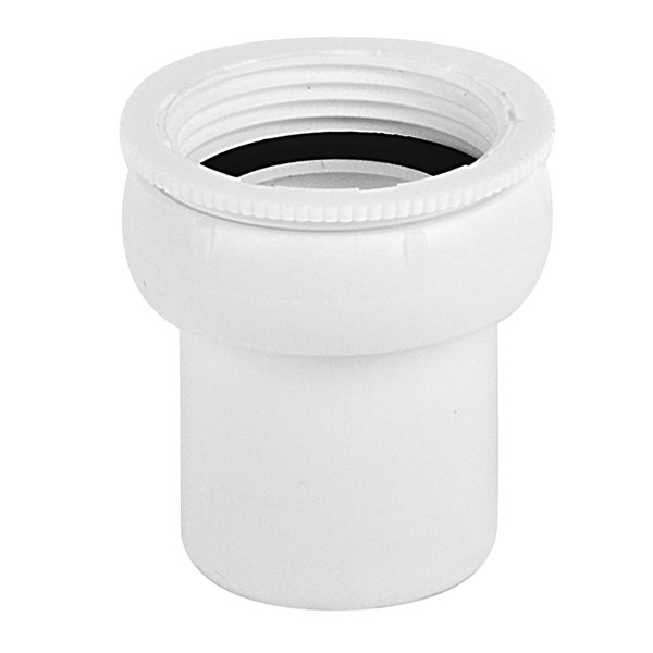 40 x 1 1/4-1 1/2" innvendig Falu overgang, hvit