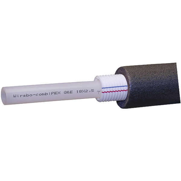 15x2,5-25/20 Combi Pipe isolert varerør, grå