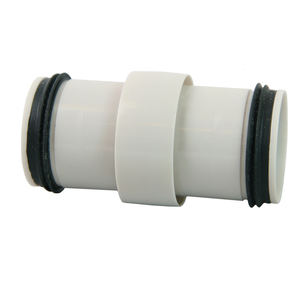 40 mm Smartline skjøtenippel PP, hvit