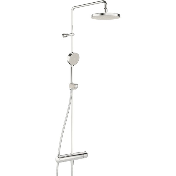 Nova takdusjsett m/Rain shower, krom