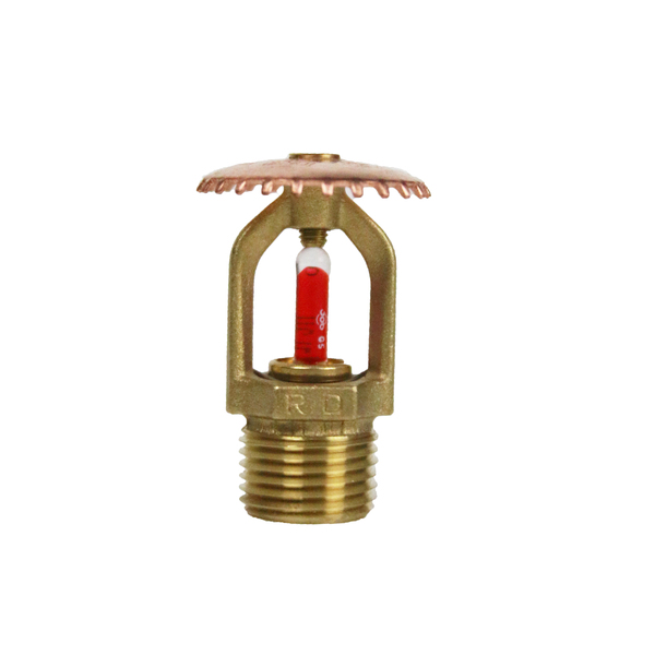 3/4" sprinklerhode stående standard 68 °C, K115 svart RAL9005, SSU