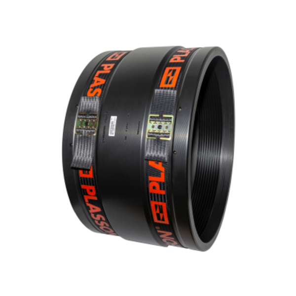 630 mm elektromuffe PE100 Light Fit, SDR17-33