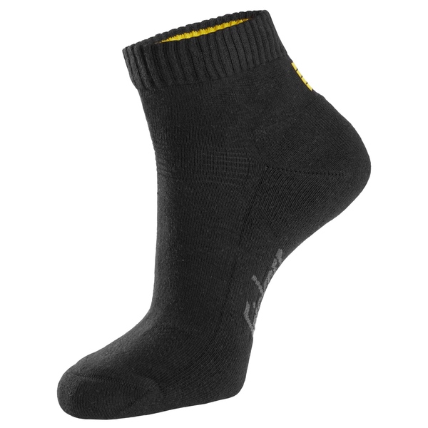 Snickers sokker 9221 lav 3-pk sort, str 41-44