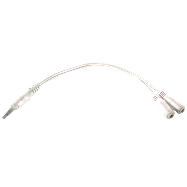 1904 splittkabel 20cm hvit f/sensorkabel