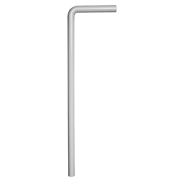 Falu avløpsrør vinkel 32 mm, 200 x 800 mm hvit