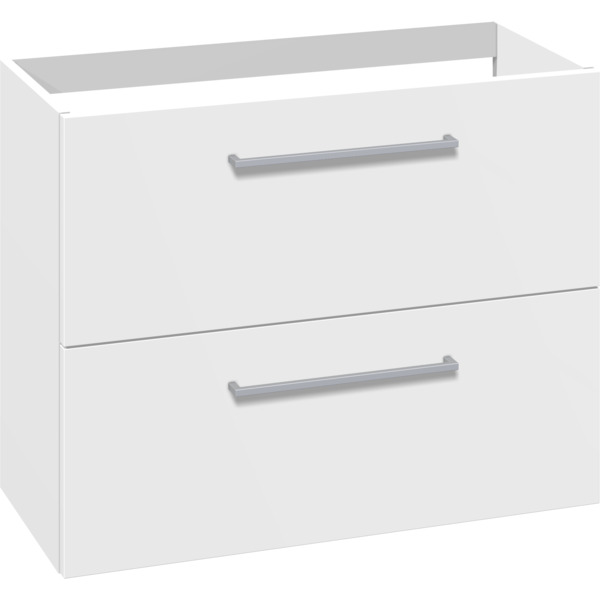 1904 Voss servantskap m/2 skuffer, 80x35x64 cm, hvit