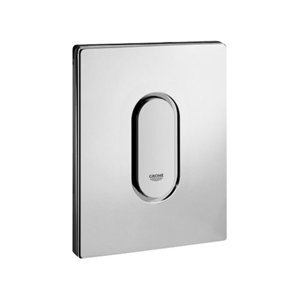 Arena Cosmo betj.plate f/urinal, krom