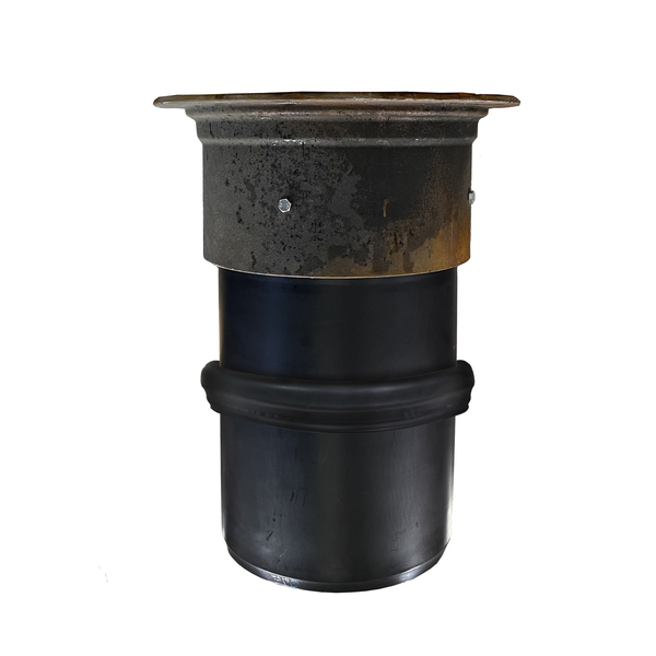 535 mm teleskopforlengelse m/pakning, m/støpejernsramme f/630 Pragma stigerør