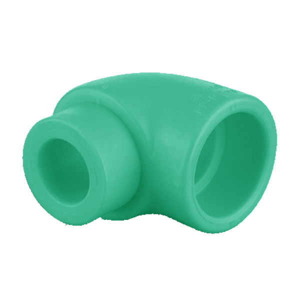 20mm Blue/Green pipe albue 90gr, innvendig/utvendig