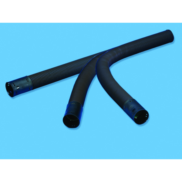 110 mm Flexibend m/pakning 0-90°, til dobbeltveggede rør rød