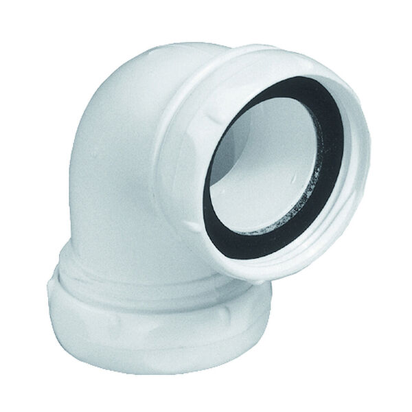 1 1/4x32 mm albue 90 m/løpende mutter