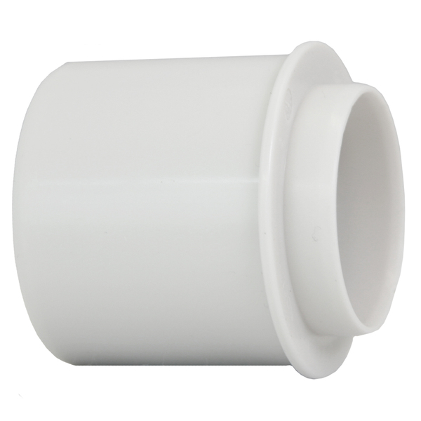 50 mm x 40 mm Smartline kortovergang PP, hvit