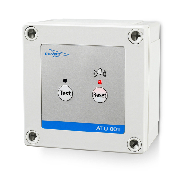 Flygt ATU001 alarmboks m/lys og lyd, batteridrevet