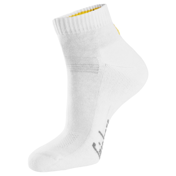 Snickers sokker 9221 lav 3-pk hvit, str 41-44