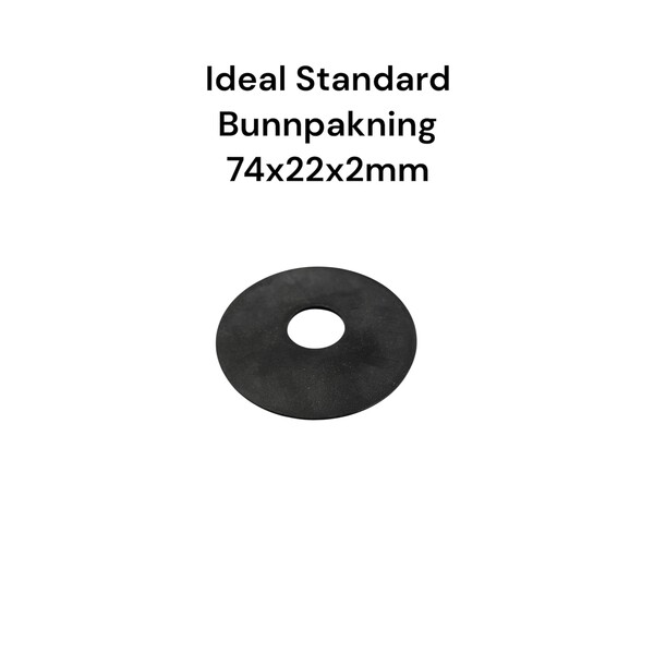 74x22x2 mm bunnpakning f/Ideal standard