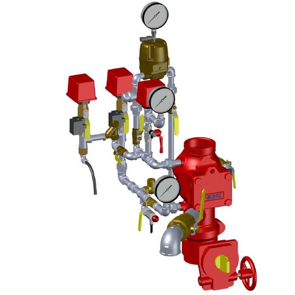 DN80 DRV1 tørrventil m/trim norway, GG 3, 88,9 mm med akselerator